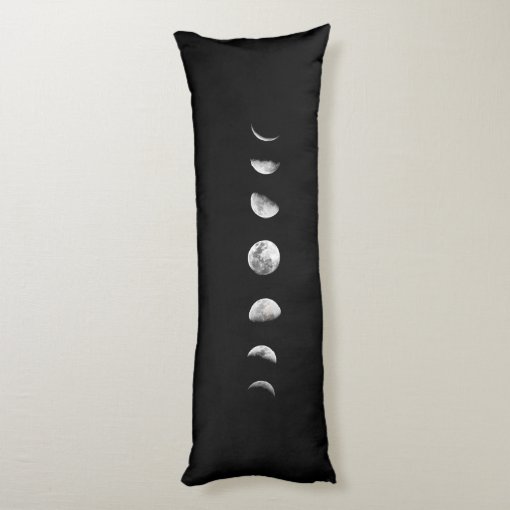 Cool Moon Phases Body Pillow Zazzle