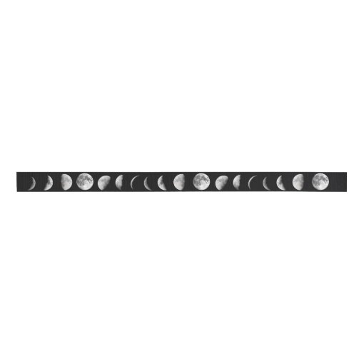 Cool Moon Phases Ribbon Zazzle