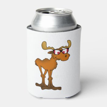 Cool Moose Canada Day Can Cooler by ZazzleHolidays at Zazzle