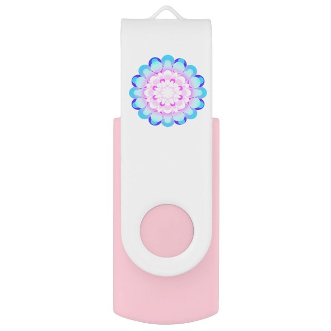 Cool Morning Flower USB Flash Drive (Front Vertical)
