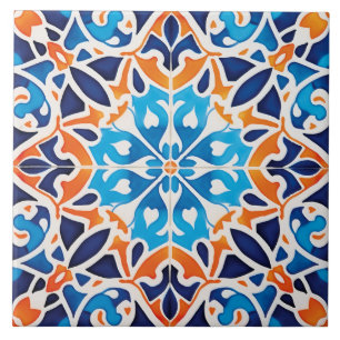 Cool Moroccan style pattern  Ceramic Tile