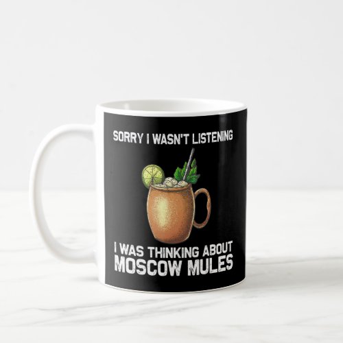 Cool Moscow Mule For Men Women Mug Vodka Cocktail 