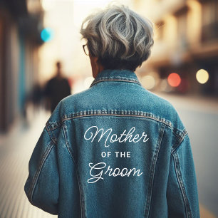 Cool Mother of the Groom Denim Jacket