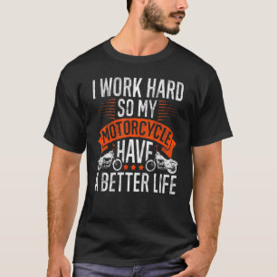 Cool Motorcycle For Biker Motorcycle Rider T-Shirt