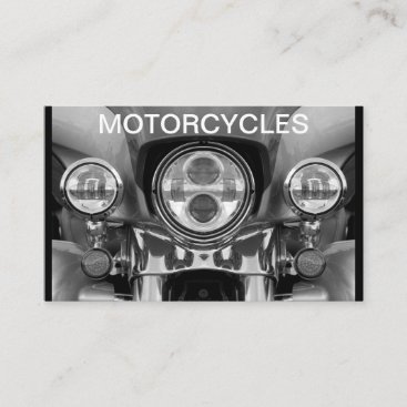 Cool Motorcycle Mechanic Business Card