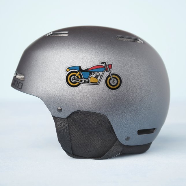 Cool Motorcycle Sticker (Helmet Side)
