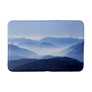 Cool Mountain Pass Bathroom Mat