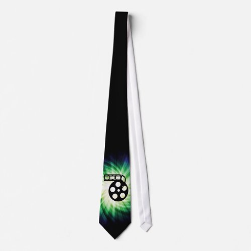 Cool Movie Film Reel Tie