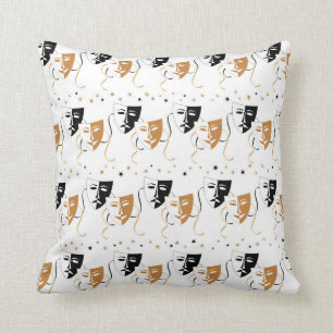 Cool Movie mask pattern home theater pillow