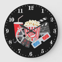 cool movie theater time popcorn