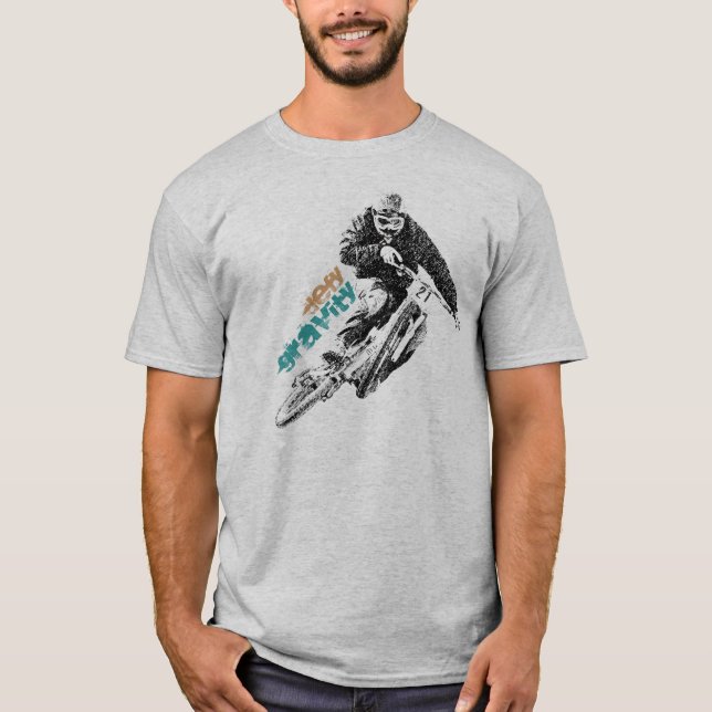 Cool Mtb Design TShirt - Fully Customizable! (Front)