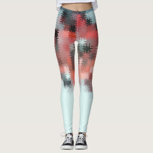 Cool Multi-Color Pattern Leggings