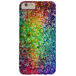 Cool Multicolor Retro Glitter & Sparkles Pattern 2 Barely There iPhone 6 Plus Case