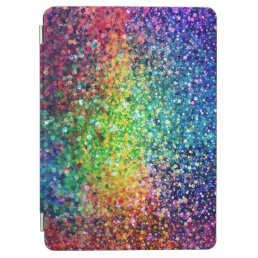 Cool Multicolor Retro Glitter &amp; Sparkles Pattern 2 iPad Air Cover