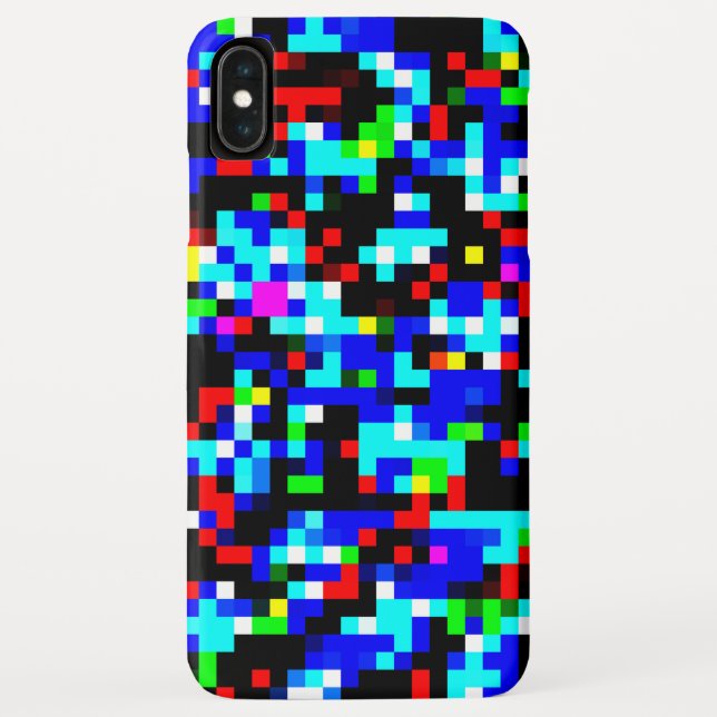 COOL Multicolor Square Lined Pattern Case-Mate iPhone Case (Back)