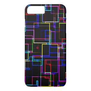 COOL Multicolored Striped Pattern iPhone 8 Plus/7 Plus Case