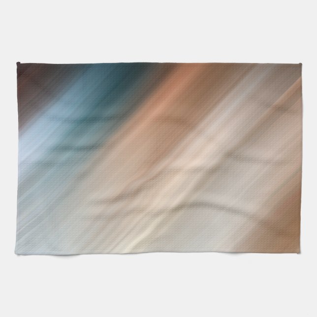 Cool Multicolored Stripes Kitchen Towel (Horizontal)