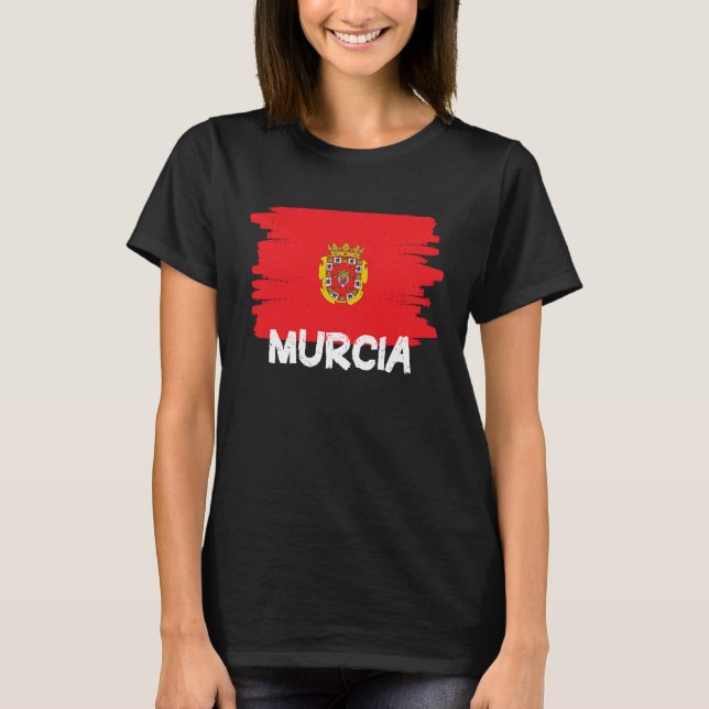 Cool Murcia Flag T-Shirt (Front)