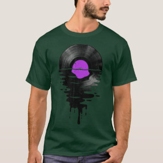 Cool Music Vinyl Retro Vintage Purple T-Shirt