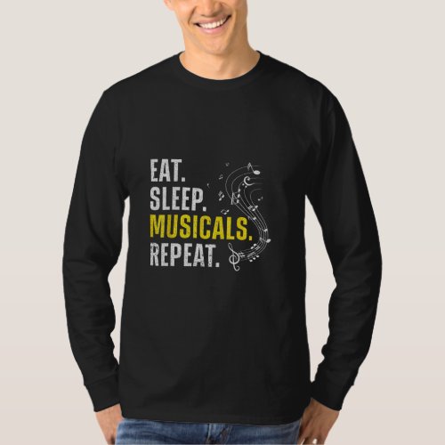 Cool Musical Design For Men Women Broadway Musical T_Shirt