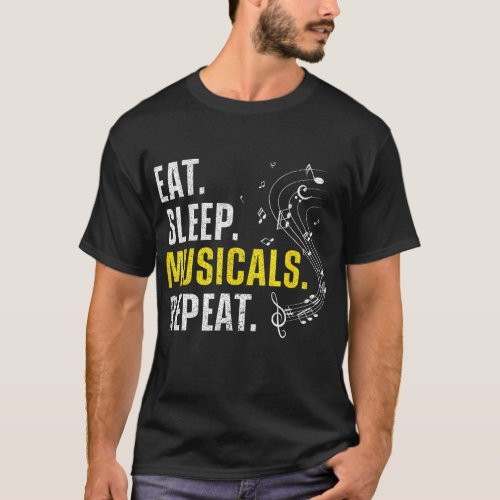 Cool Musical Design For Men Women Broadway Musical T_Shirt