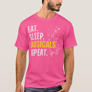 Cool Musical Design For Men Women Broadway Musical T-Shirt