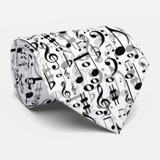 Cool Musical Notes and Symbols Random Pattern