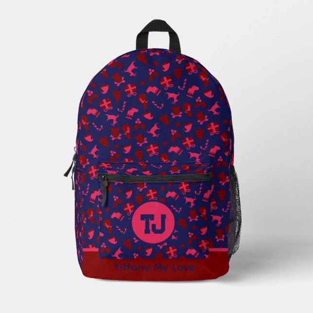 Cool Name Favor Gift Backpack For Her (Front)