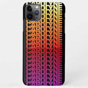 Cool Name Pattern Rainbow Color Gradient Ombre Art iPhone 11Pro Max Case