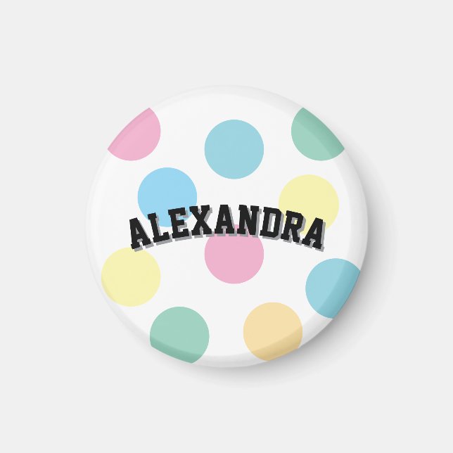 Cool Name Template  Magnet (Front)