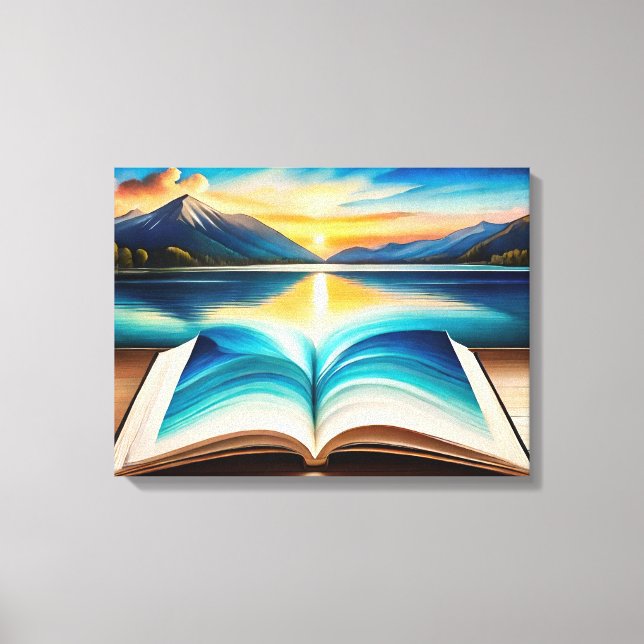 cool nature sunrises' canvass  printing canvas print (Front)