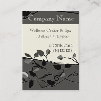 Cool Nature Tree Branch Design Appointment Card by 911business at Zazzle