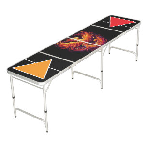 Cool Neon Custom Beer Pong Table