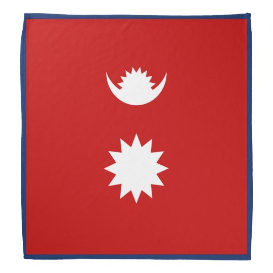 Cool Nepal Flag Fashion Bandana