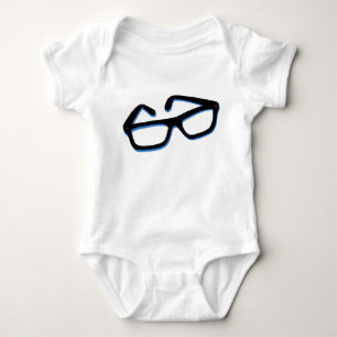 Cool Nerd Glasses Baby Bodysuit