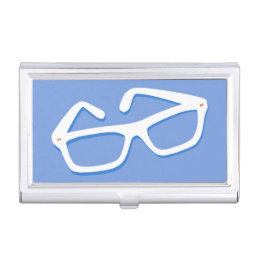 Cool Nerd Glasses Business Card Holder