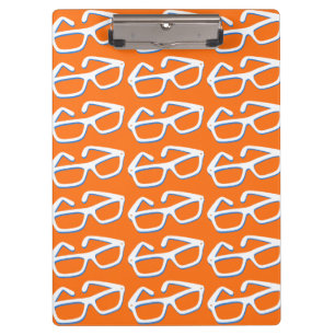 Cool Nerd Glasses Clipboard