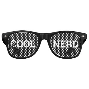 COOL NERD retro Shades / Fun Party Sunglasses
