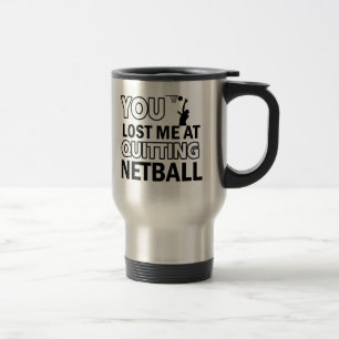 Cool Netball designs Travel Mug