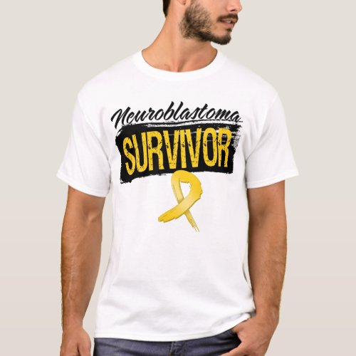 Cool Neuroblastoma Cancer Survivor T_Shirt