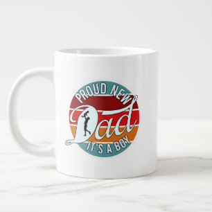 Cool new Dad word Dad Giant Coffee Mug