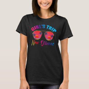 Cool New Orleans Girls Trip 2023 Beach Sunset Best T-Shirt