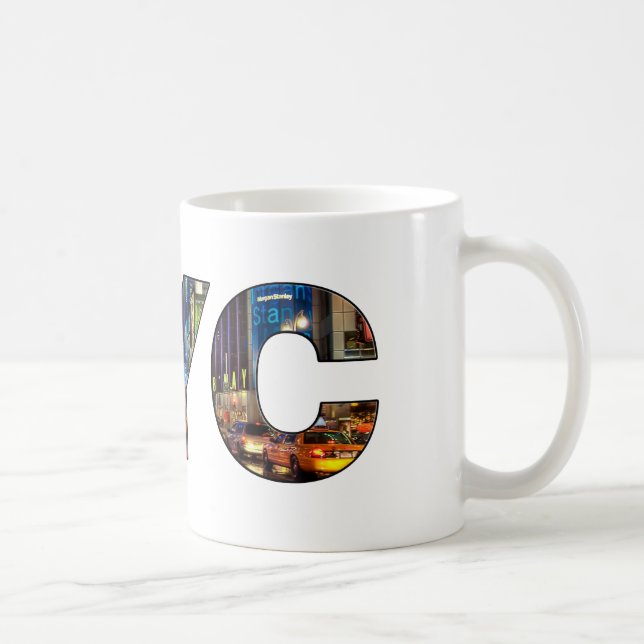 Cool New York City Coffee Cup Mug NYC Mug Cup (Right)