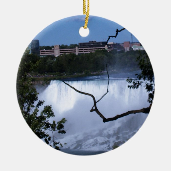 Cool Niagara Falls Christmas Ornament