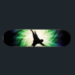 Cool Ninja Skateboard Deck<br><div class="desc">You will love this futuristic glowing neon green & blue Cool Ninja design. Great for personalized gifts! Available on tee shirts, smart phone cases, mousepads, keychains, posters, cards, electronic covers, computer laptop / notebook sleeves, caps, mugs, and more! Visit our site for a custom gift case for Samsung Galaxy S3,...</div>
