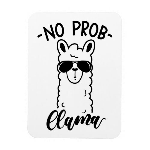 Cool No Prob Llama Magnet