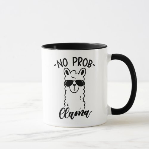 Cool No Prob Llama Mug