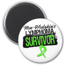 Cool Non-Hodgkin's Lymphoma Survivor Magnet