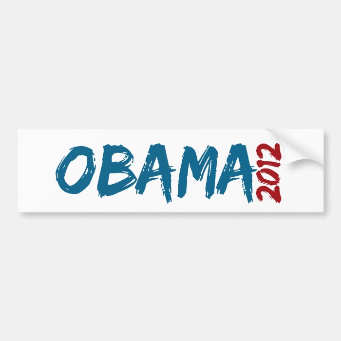 Cool Obama 2012 Bumper Sticker