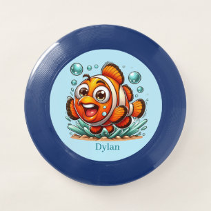 Cool ocean fish add name  Wham-O frisbee